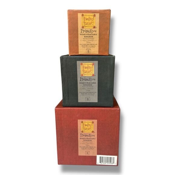 Vintage Noah’s Ark Stationary Nesting Boxes - Picture 10 of 10